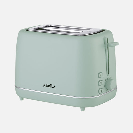 Tostador Pan Coffee 930w Verde 7niv.tostado Descongelacion Apagado Autom.2rebanadas 2ranuras Recogemigas 19,5x29x18cm