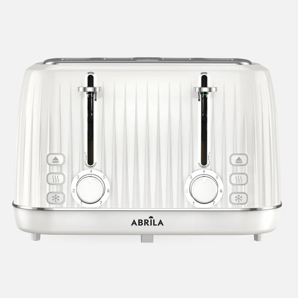 Tostador Pan Jacaranda 1860w Blanco 7niv.tost.descongelac. Apagado Autom.4reban.4ranuras Recogemigas19,5x29x29,5cm