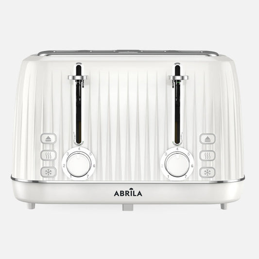 Tostador Pan Jacaranda 1860w Blanco 7niv.tost.descongelac. Apagado Autom.4reban.4ranuras Recogemigas19,5x29x29,5cm