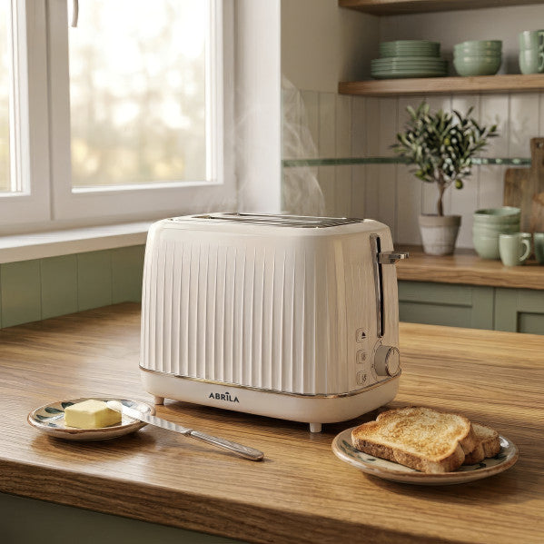 Tostador Pan Jacaranda 930w Blanco 7niv.tost.descongelac. Apagado Autom.2reban.2ranuras Recogemigas19,5x29x18cm