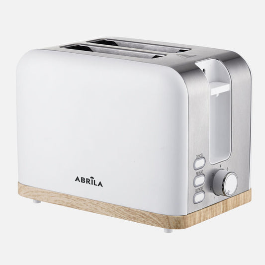 Tostador Pan Thaler 930w Blanco/haya/plata 7niv.tost.descong Apag.autom.2reb 2ranu.recogemigas 19x26,5x17,5cm