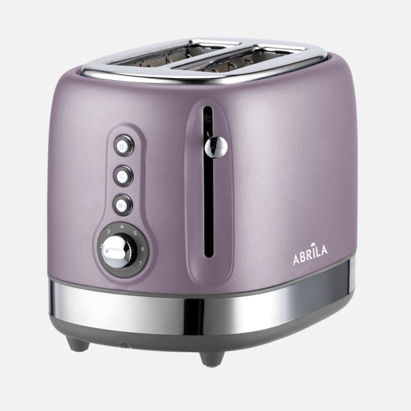 Tostador De Pan Urbion 815w Violeta/gris 7niveles De Tostad  2ranuras Recogemigas.descongelar.recalentar. 19,5x16,5x27cm