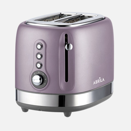 Tostador De Pan Urbion 815w Violeta/gris 7niveles De Tostad  2ranuras Recogemigas.descongelar.recalentar. 19,5x16,5x27cm