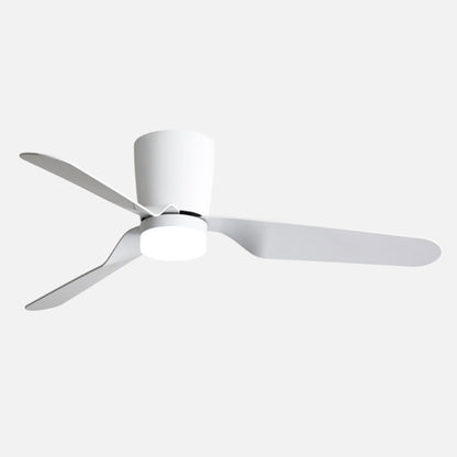 Ventilad 18w Dc Kochi Blanco 3 Aspas Blancas 6 Veloc. 3000k, 4000k, 6000k C/remoto Y Temporizador 132 D 2025