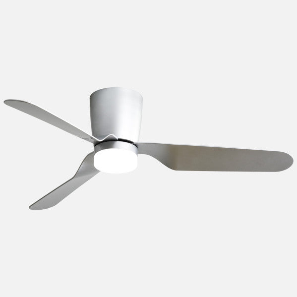 Ventilad 18w Dc Kochi Niquel 3 Aspas Plata 6 Veloc. 3000k, 4000k, 6000k C/remoto Y Temporizador 132 D 2025