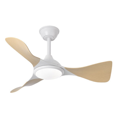 Ventilador Dc Caiman 36w 3600lm Bla/hay 89d 3aspas 6vel 3000-4500-6500k Remoto+reg.intensidad+memoria+temporizador