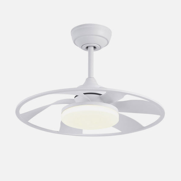 Ventilador Dc Celsius 26w Blanco 6 Aspas 55d 2950lm 3000-4000-6500k 6vel. Remoto, Memoria Y Temporizador