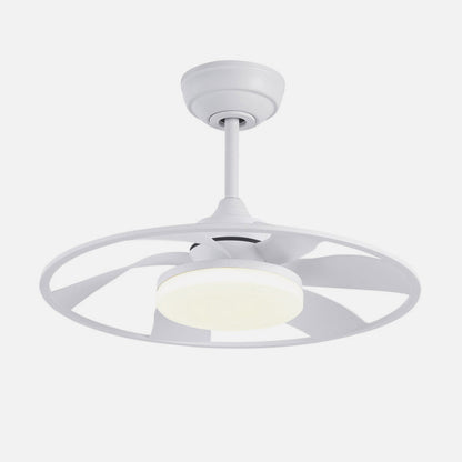 Ventilador Dc Celsius 26w Blanco 6 Aspas 55d 2950lm 3000-4000-6500k 6vel. Remoto, Memoria Y Temporizador