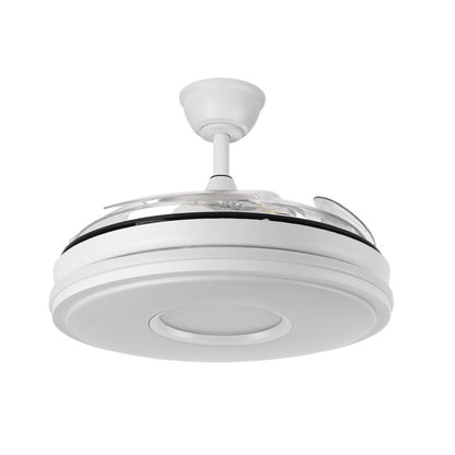 Ventilador Dc Dani 59w 6980lm Blanco 4aspas 6velocidades 106d 3000-4200-6500k Remoto+Reg.Intensidad+memoria+temporizador 24