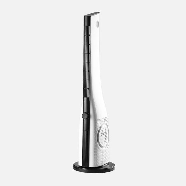 Ventilador De Torre Cebreros Blanco/negro 50w 3velocidades  Silencioso Temporizador 89x24x24cm