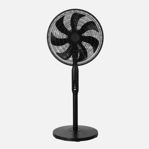 Ventilador Pie 3x1 Mixin Negro 3vel 60w 7aspas 45d  Fijo/rotatorio Suelo/pared/sobremesa Regx45x45cm