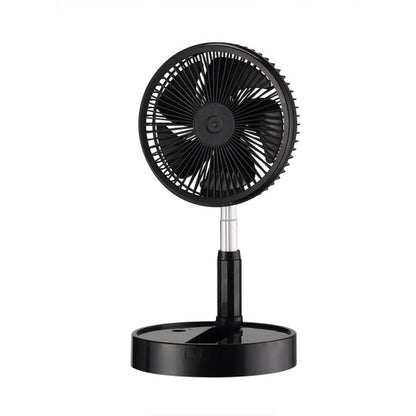 Ventilador DC Portatil Galan Negro 10w 3vel Bateria Regx20x20cm Plegable+remoto+temporizador