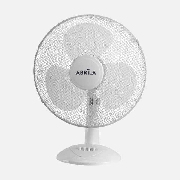 Ventilador Sobremesa Cape Grande Blanco 3 Vel. 40w  Oscilante 3 Aspas Blancas 53x43x25 Cm