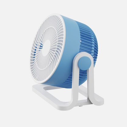 Ventilador Sobremesa Funchal Azul 32w 3aspas 3vel Orientable 24x25x15,5cm