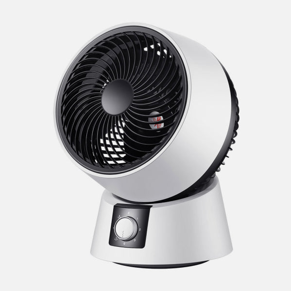 Ventilador Sobremesa Gavilan Blanco/negro 35w 3vel Orientable Fijo Y Rotat.35,5x26,5x25,7cm