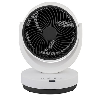 Ventilador Sobremesa Loira Blanco/negro 3velocidades 35w 3aspas C/remoto,temporiz.29,8x22,6x20,6cm