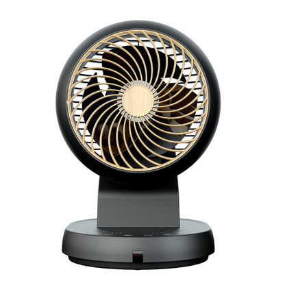 Ventilador Sobremesa Urbel Negro/haya 30w 4velocidades 31,5x 21x24cm Oscilacion 3d Remoto,temporizador